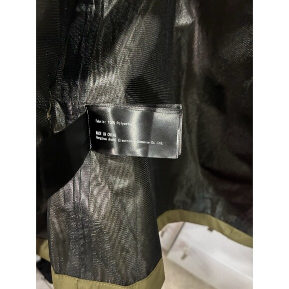 Wantdo Olive Green Hooded Parka Jacket Windbreaker NWT Size L - Picture 8 of 8